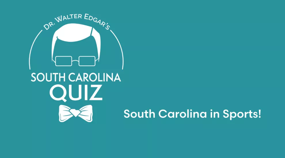 Walter Edgar's South Carolina Quiz Logo - South Carolina in Sports