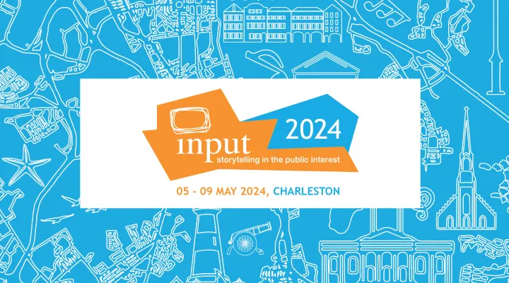 input conference logo with dates and location