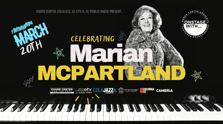 image of marian mcpartland with concert details