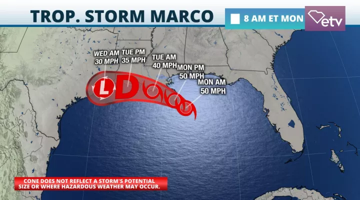 Marco Forecast Cone