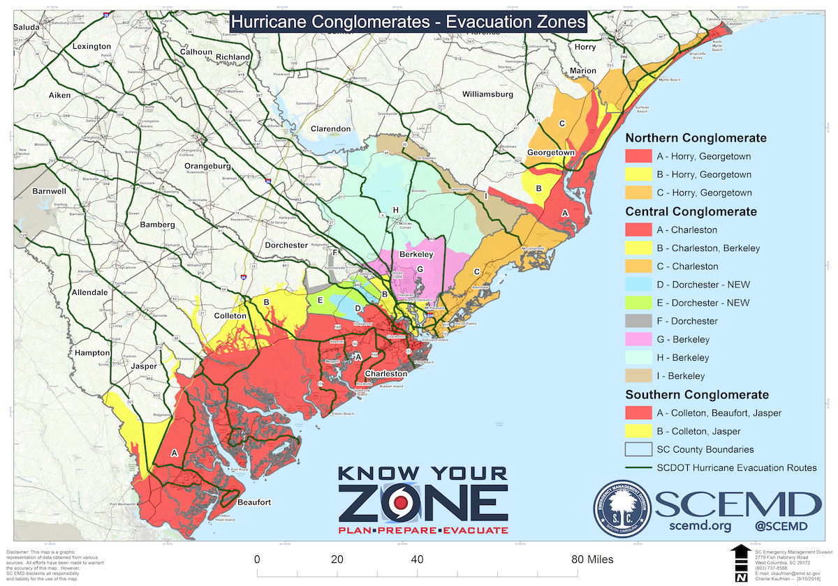 Gov. Henry McMaster Orders Mandatory Evacuations for Coastal Counties ...