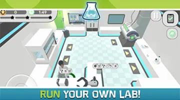 graphic showing a lab scene and the words 'Run Your Own Lab'