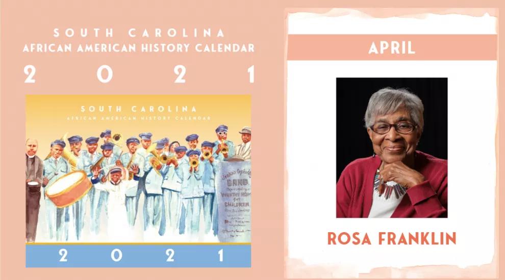 South Carolina African American History Calendar April Honoree – Rosa Franklin