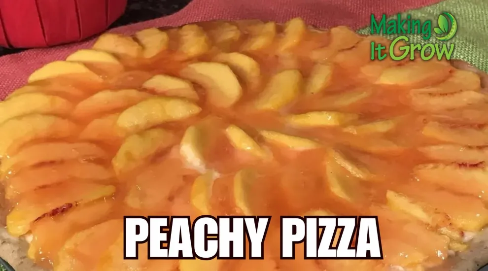 Peachy Pizza