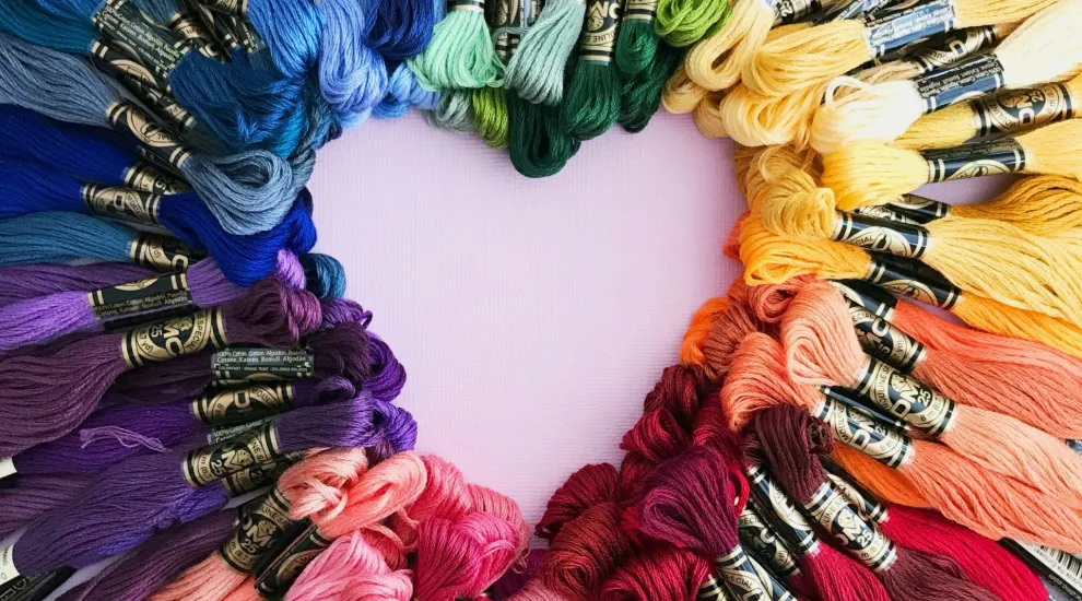 Colorful Yarn and Thread