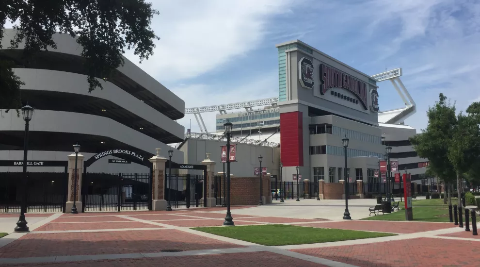 Williams-Brice Stadium is right beside SC ETV