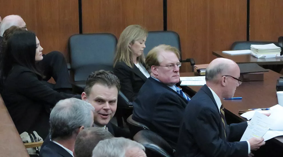 Former Rep. Rick Quinn, R-Lexington, in Richland County Court on Dec. 13, 2017.