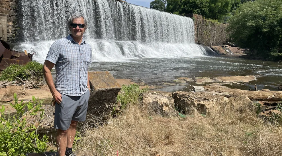 Kelly Lowry, president of the Lake Conestee Dam Restoration Project, picked up a decades-long fight to get the potentially dangerous dam addressed.