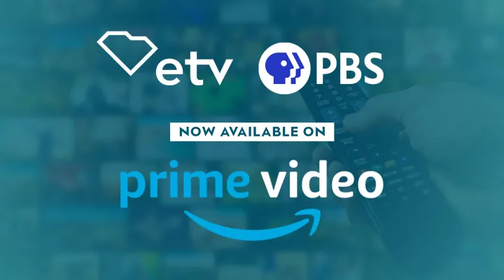 logos of etv and pbs above text that reads now streaming on prime video