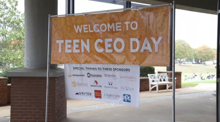 Teen CEO Day at Winthrop Coliseum