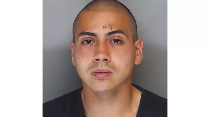 This image released by the Richland County, S.C., Sheriff’s Department, shows Jovan Collazo, an Army trainee, who was arrested and charged with dozens of crimes after authorities say he boarded a South Carolina school bus with a gun Thursday, May 6, 2021, and held the driver and elementary students hostage before letting them off the bus. (Richland County Sheriff’s Department via AP)