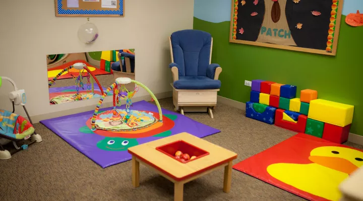 File photo of a daycare room