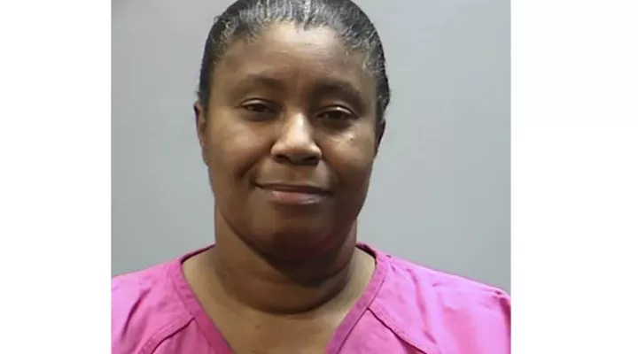 This photo provided by Georgetown County Sheriff's Office shows Cassandra Dollard. Hemingway police Officer Cassandra Dollard was charged with voluntary manslaughter Wednesday, Feb. 9, 2022, for shooting and killing an unarmed man who led her on a high-speed chase and then tried to run from his wrecked car, investigators said. Dollard is charged with voluntary manslaughter in the shooting early Sunday after she chased the driver 8 miles (13 kilometers) outside the limits of the town of 530 people. (Georget…