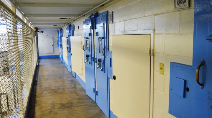 This undated file photo provided on July 11, 2019, by the South Carolina Department of Corrections shows the new death row at Broad River Correctional Institution in Columbia, S.C. Lawyers for some of South Carolina’s death row inmates say they might challenge a new law that would let the condemned choose between dying by electric chair or firing squad if lethal injection drugs aren’t available. (South Carolina Department of Corrections via AP, File)